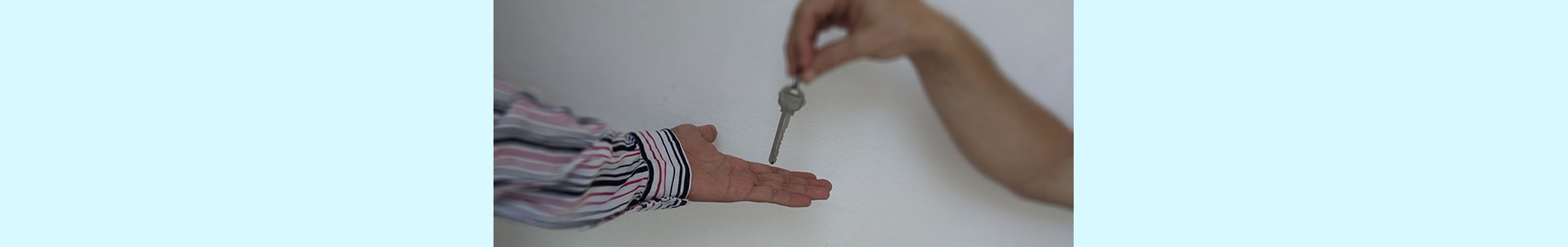 Schlüsselübergabe